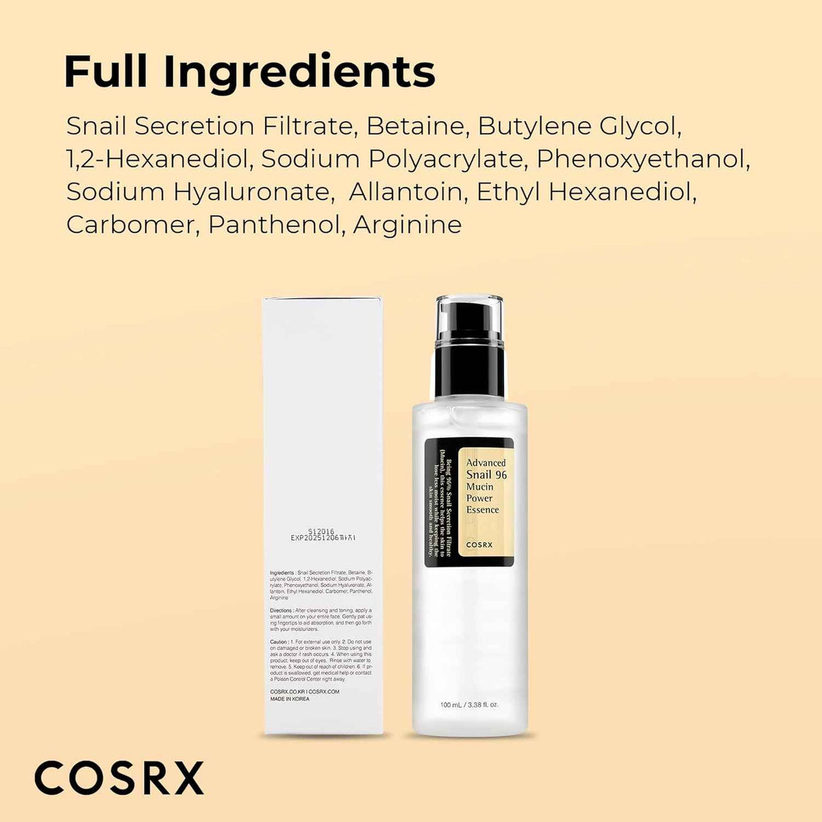 COSRX Advanced Snail 96 Mucin Power Essence 100ml