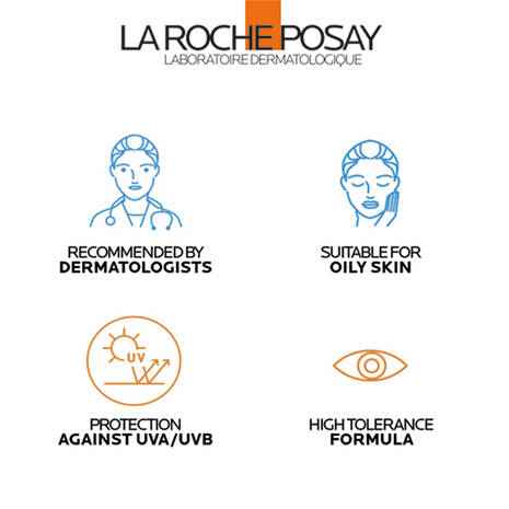 La Roche-Posay Anthelios UVMune 400 Oil Control Invisible Fluid SPF50+ 50ml