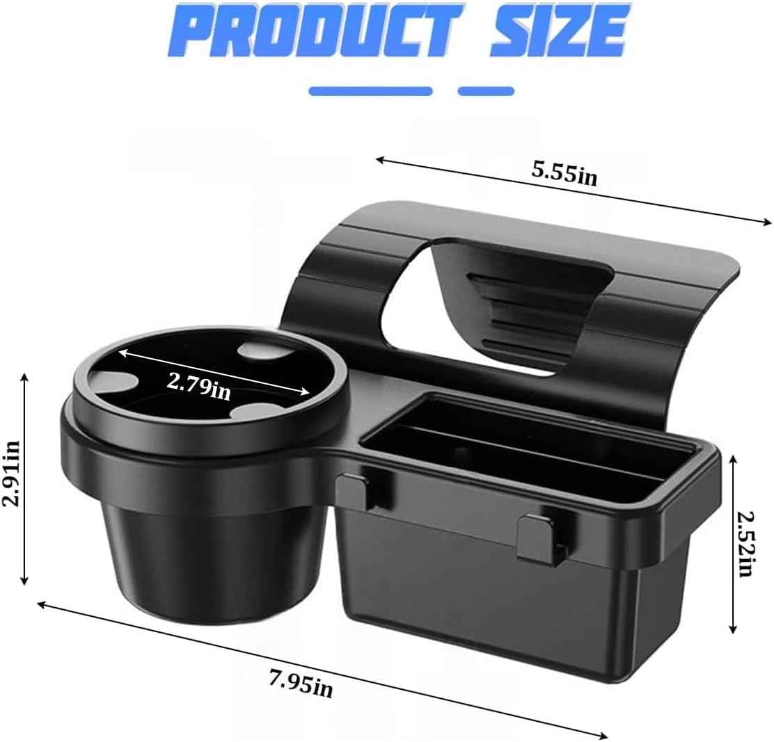 4-in-1 Car Window Organizer – Cup & Phone Holder