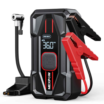 3000A Car Jump Starter with Air Compressor