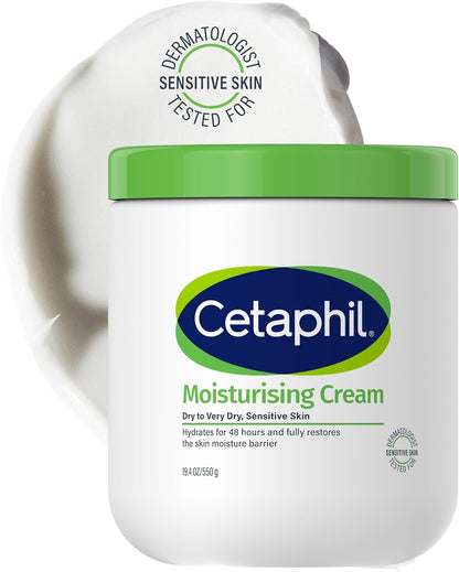 Cetaphil Moisturising Cream 550g – Dry to Very Dry Sensitive Skin