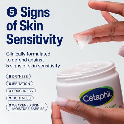Cetaphil Moisturising Cream 550g – Dry to Very Dry Sensitive Skin