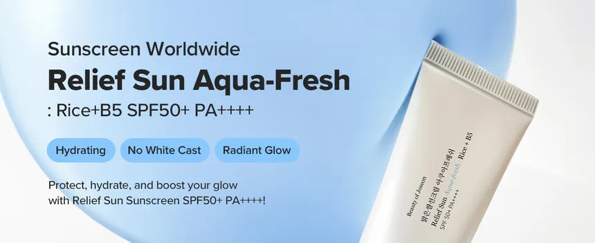 Beauty of Joseon Relief Sun Aqua-Fresh Rice + B5 SPF50+ PA++++ – 50ml