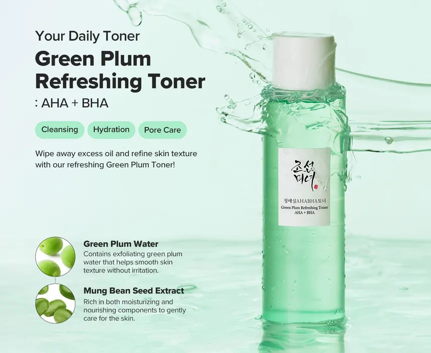 Beauty of Joseon Green Plum Refreshing Toner AHA + BHA – 150ml