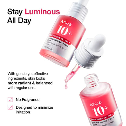 Anua Niacinamide 10 + TXA 4 Brightening Serum – 30ml