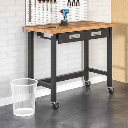 Premium Black Metal Mesh Wastebasket – Round Trash Can