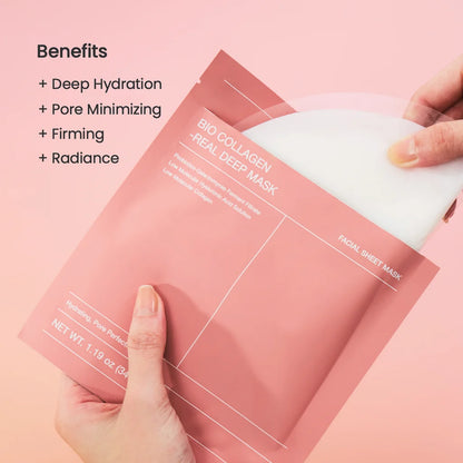 Biodance Bio-Collagen Real Deep Hydrogel Mask – 34g × 4 Sheets