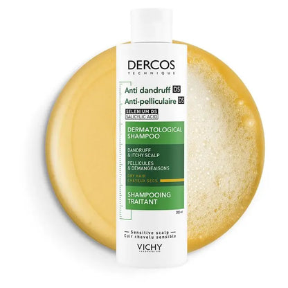 Vichy Dercos Anti-Dandruff DS Shampoo for Dry Hair 200ml