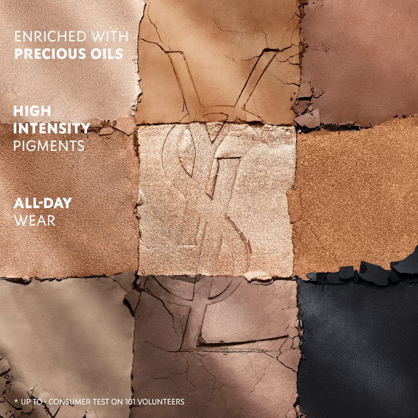 Yves Saint Laurent Couture Mini Clutch Pallet Nude Hours