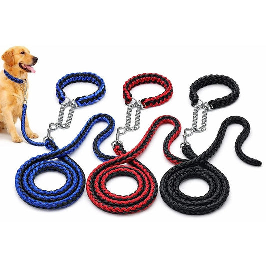 Long Nylon Dog Training Leash