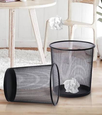 Metal Mesh Waste Bin – Open Top