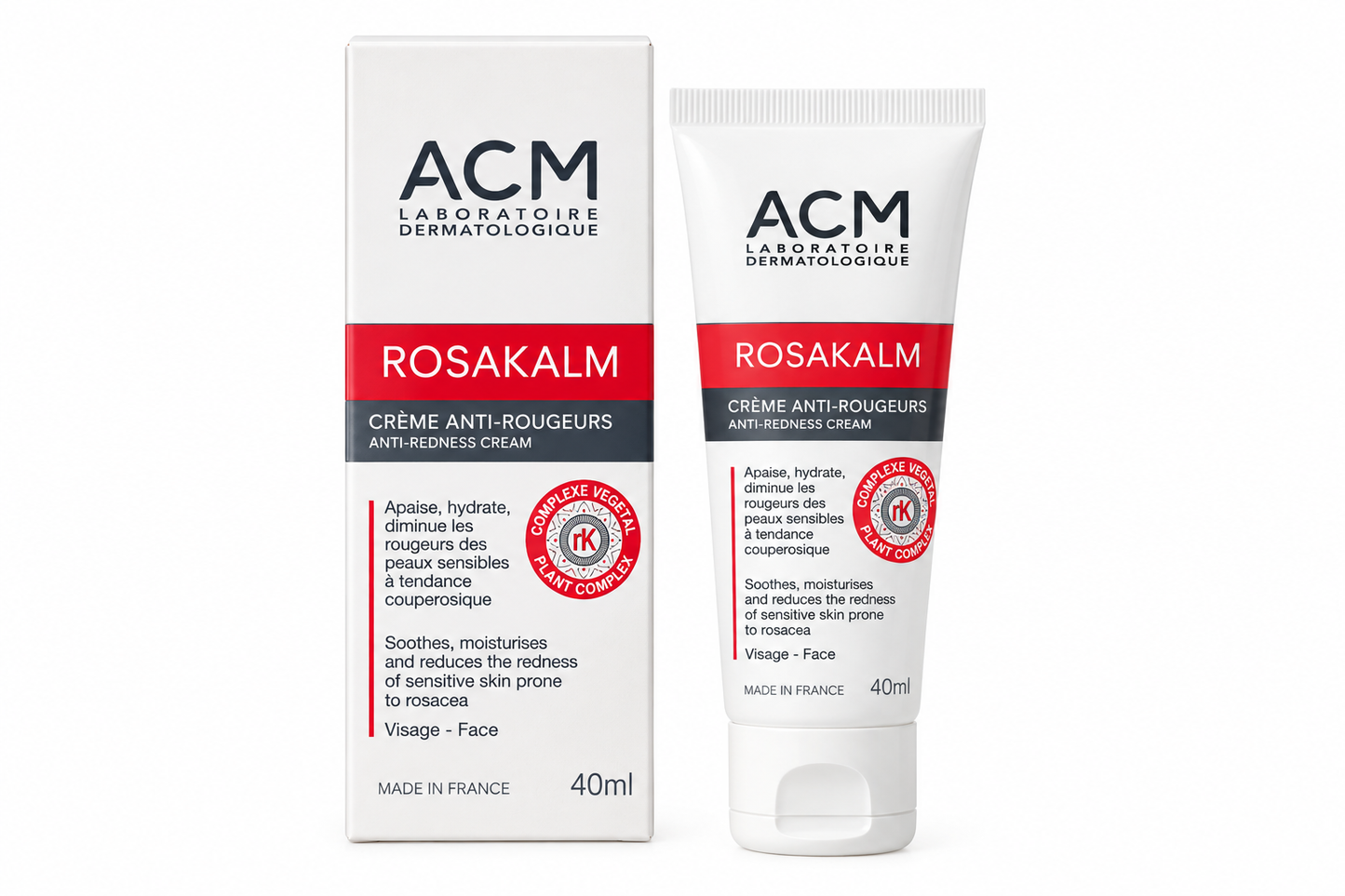 ACM Rosakalm Anti-Redness Cream for Sensitive Skin – 40ml