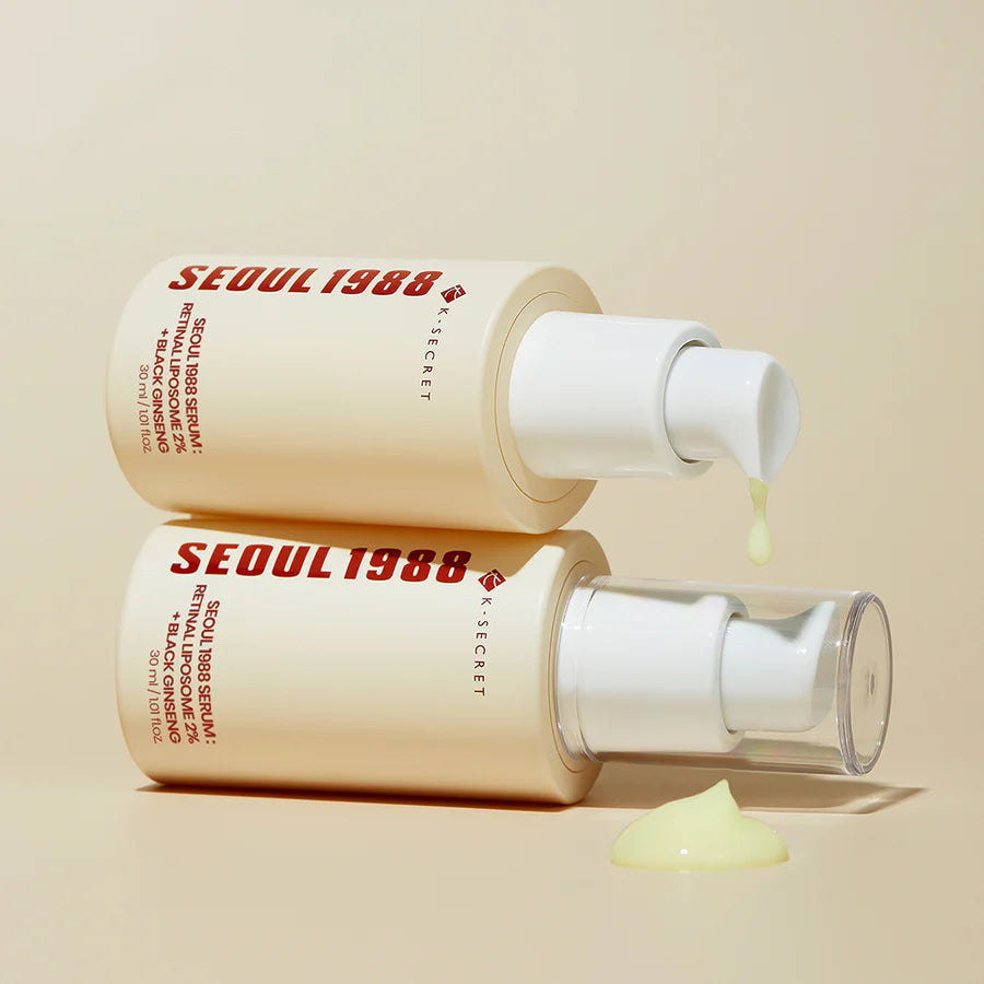 K-SECRET Seoul 1988 Retinal 2% Black Ginseng Serum 30ml